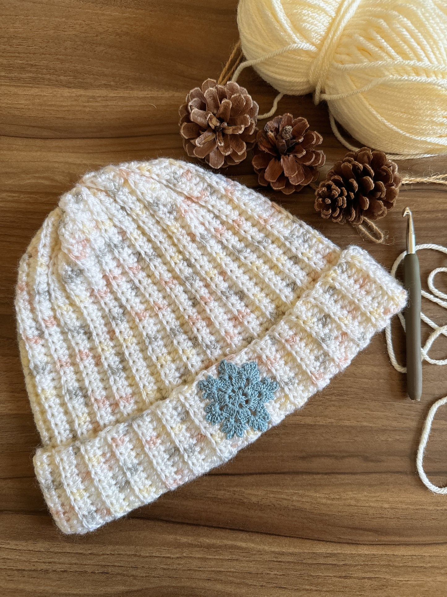 Snowflake Warm Beanie